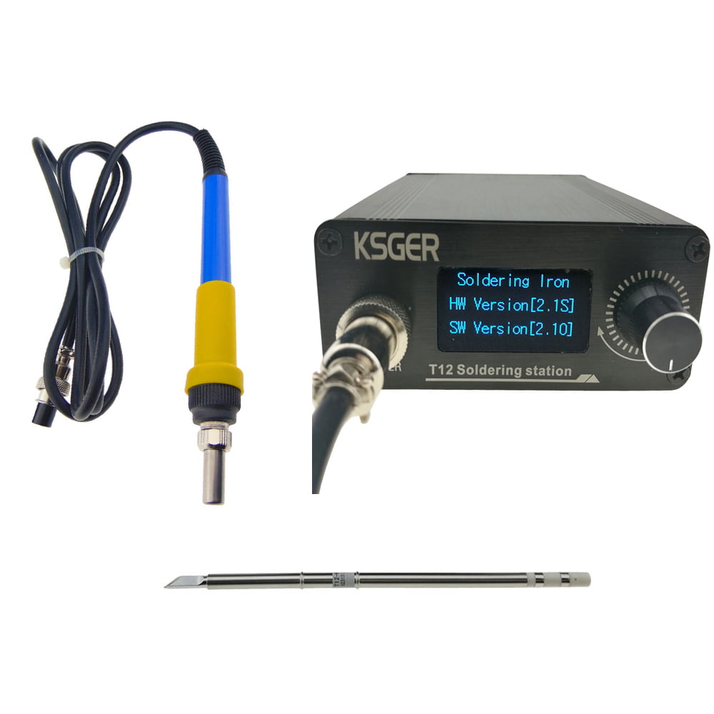 vanpower KSGER T12 Soldering Station DIY Kit STM32 V2.1S OLED Temperature Adjustable Controller