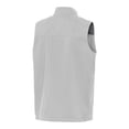 thumbnail image 3 of Men's Antigua  Heather Gray Michigan Wolverines Brisk Full-Zip Vest, 3 of 3