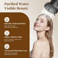 thumbnail image 2 of High-pressure fixed shower head with dual media filter removes chlorine and impurities, 8 spray modes, oil-rubbed bronze color, 2 of 4