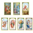 thumbnail image 1 of Tarjetas de oración Líneas Sagradas Siete Arcángeles laminadas 11 x 7 cm, 1 of 9