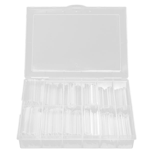 Consejos de Unas Falsas, 12 Tamamosos establece Duraderos Duros Largos para Unas para Clavos Alargados Fototerapia Uños de Clavos Aprendizaje de Umas