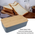 thumbnail image 3 of WOODEN LID BUTTER DISH - LARGE CAPACITY, MODERN DESIGN, FRESHNESS KEEPER,STORAGE BOX, 3 of 8