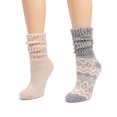 thumbnail image 3 of MUK LUKS Women's 2 Pair Pack Slouch Heat Retainer Socks, 3 of 3