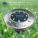 thumbnail image 3 of 4PCS(4led white light)-Solar Ground Light 8 Outdoor Waterproof IP65 Solar Path Light LED Waterproof Outdoor Lighting Projecte, 3 of 5