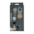 thumbnail image 2 of Silibeads silicone pacifier clip - Star, 2 of 5