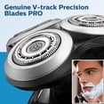 thumbnail image 4 of 3 Têtes de Rasoir de Remplacement RQ11/RQ12/S9000 pour Philips RQ1250 RQ1260, 4 of 5