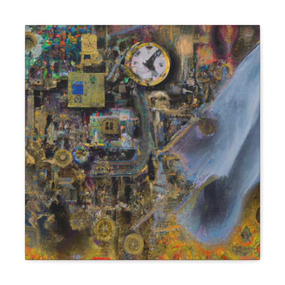 Nano Techno Baroque - Canvas