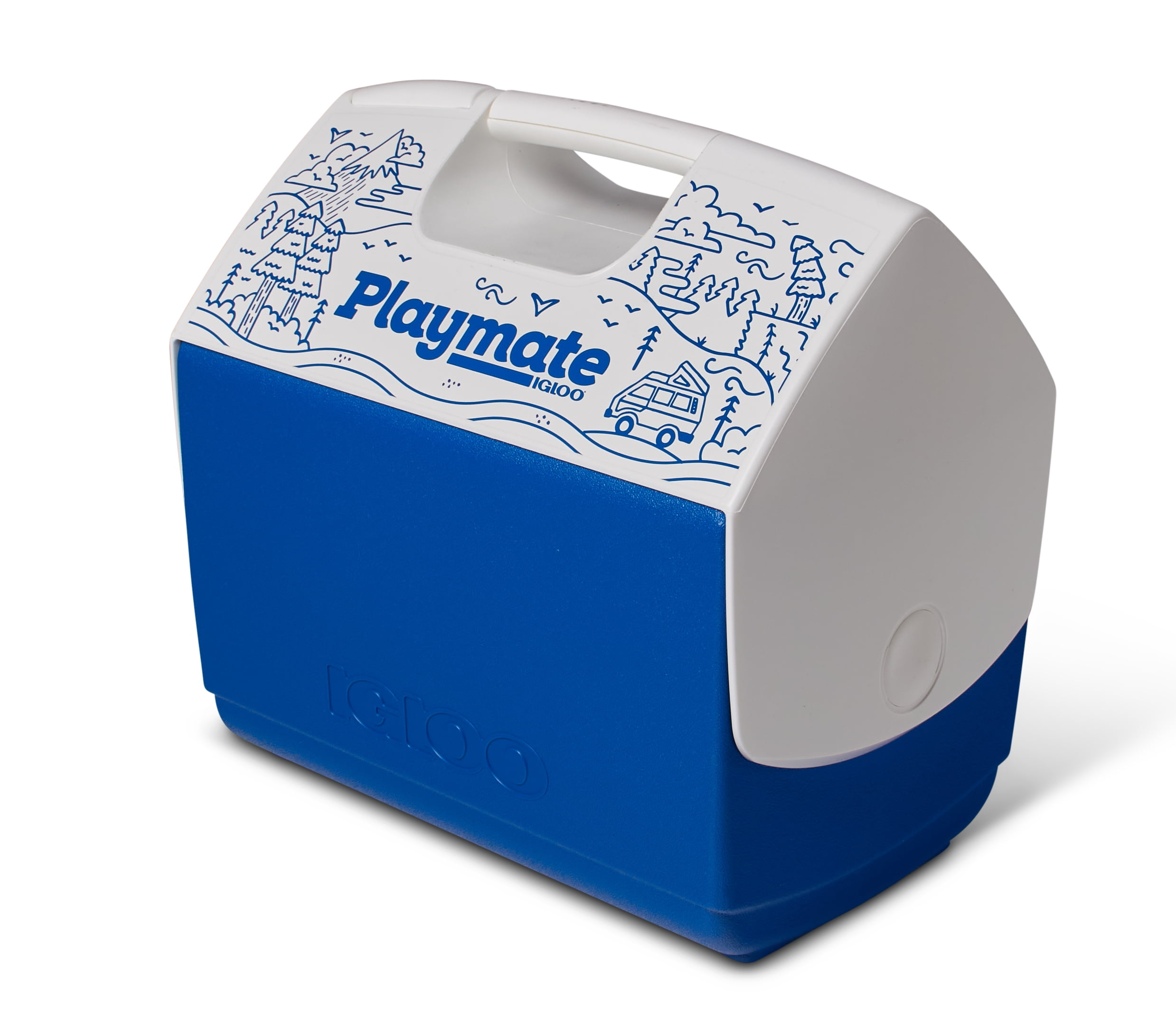 Igloo 16 QT Playmate Elite Summer Camp Ice Chest Cooler, Blue