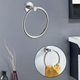 thumbnail image 4 of Toalleros sencillos para baño, soportes para toallas de mano, accesorios de pared Pulido, 4 of 7