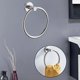 thumbnail image 4 of Toalleros sencillos para baño, soportes para toallas de mano, accesorios de pared Pulido, 4 of 7