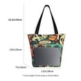 thumbnail image 3 of Balery Retro Pop Art Collage Bolsa de Hombro con Diseño, Bolsa Grande y Duradera, Bolsa Versátil para Compras, 3 of 6