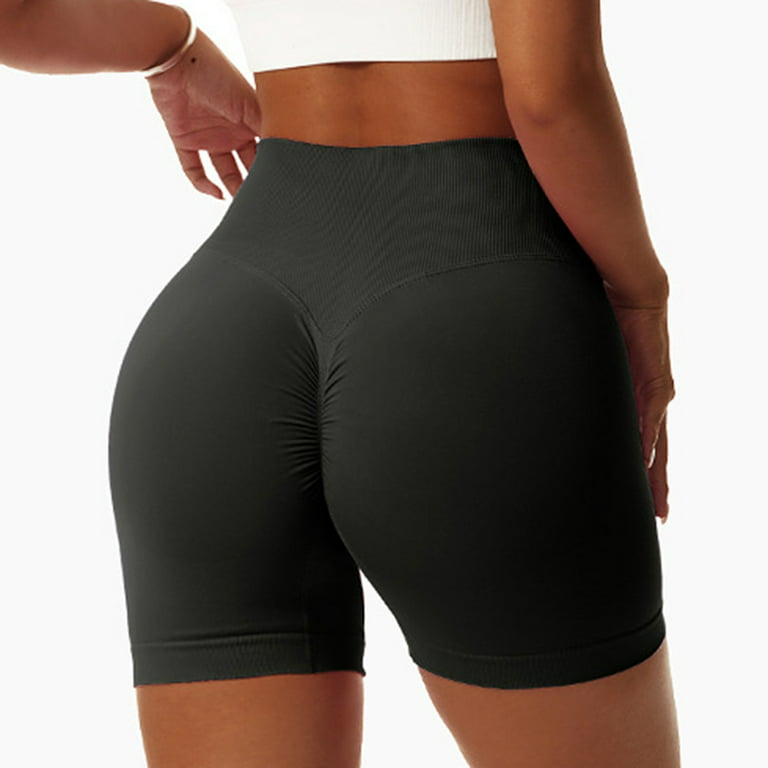 adviicd Yoga Pants For Women Dressy Yoga Dress Pants For Women Biker pants  for Women, High Waisted Workout Compression Yoga pants Black L 