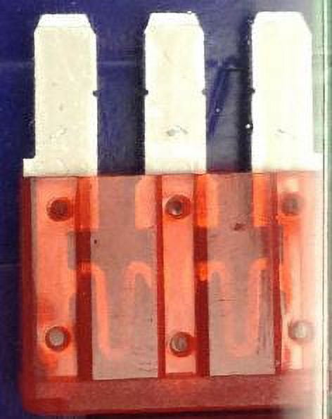 Littelfuse L24-MIC3010VP Micro3 32V & 10A Blade Fuses, Red