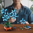 thumbnail image 4 of Orchid Flowers Building Kit (1097 Pieces), 4 of 9