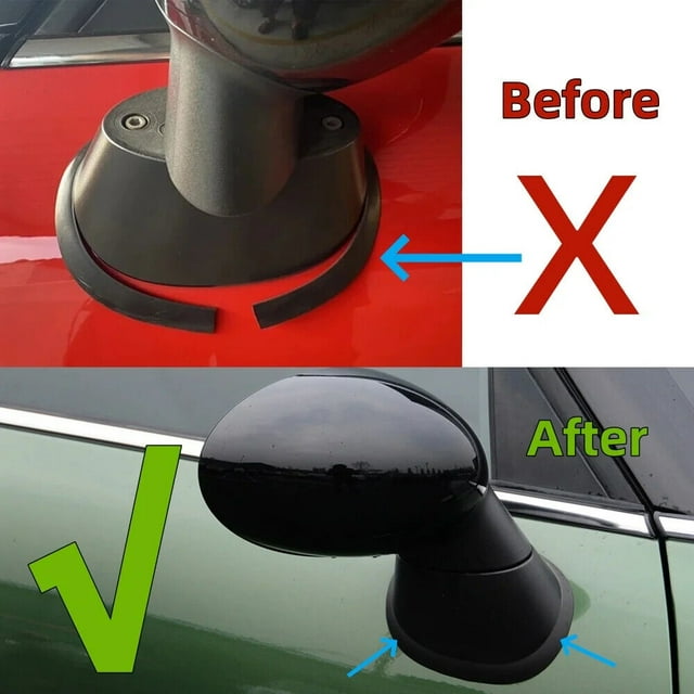 1 Double Side Mirror Base Sealing Washer Rubber Pad Suitable for Mini Cooper R60 R61-