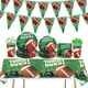 thumbnail image 2 of Vajilla desechable con temática de Rugby, suministros de fútbol americano, fiesta de cumpleaños deportiva, fiesta individual masculina, decoración de Ceremonia de Baby Shower, 2 of 5
