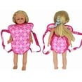 thumbnail image 3 of Mochila Porta Muñecas XADP Accesorios para Muñecas Delantero/Trasero con Correas - Compatible con Muñecas de 15 a 18 Pulgadas, 3 of 3