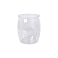 thumbnail image 2 of Goldfish Bowl Fish Tank, Clear Plastic Aquarium Ornament with Plant Basket, for Desktop Tabletop Home Decor, 1 Tank, 2 of 6