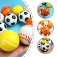 thumbnail image 2 of 12pcs Soft Tennis Globes Kids High Bounces Globes for Indoor/Outdoor Game Multiple Pack Soft Sponge Foam Tennis Globes, 2 of 9