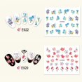 thumbnail image 3 of Nail Art Sticker Rose Flower Stickers for Nail Art 11Pcs Pack, 3 of 3