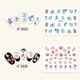 thumbnail image 3 of Nail Art Sticker Rose Flower Stickers for Nail Art 11Pcs Pack, 3 of 3