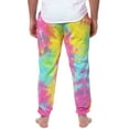 thumbnail image 4 of Scooby-Doo Mens' TV Show Cartoon Tie-Dye Jogger Pajama Pants For Adults, 4 of 6