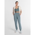 thumbnail image 2 of Athletic Works Women's and Women's Plus Super Soft Jogger Sweatpants, Sizes XS-4X, 2 of 5
