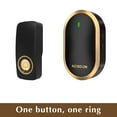 thumbnail image 4 of Wireless Doorbell - Self-Generating No Batteries Needed, 300ft Long Range, 38 Ringtones, Rainproof, Easy Installation for Home, Office, 4 of 5