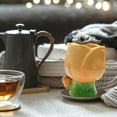 thumbnail image 1 of SIfdSeng Irregular Gradient Flower Hand Painted Water Cup Candle Holder Ceramic Mug Indoor Jewelry, 1 of 3