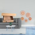 thumbnail image 2 of Siruishop Floating Shelf Wall Mounted Drawer with Compartment Easy Installation Home Decor Storage Rack and Unique Rattan Woven Wall Art Hanging Decorative Crafts for Dorm Room Apartment Office, 2 of 8