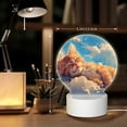 thumbnail image 6 of Daiia Cloud Sleeping Cat Pattern Acrylic Night Light, LED Touch Light, Bedroom Night Light, Soft Glowing Lamp Perfect Gift for Mother's Day, Birthday, or Christmas, 6 of 9