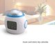 thumbnail image 4 of Colorido Estrella Cielo Proyección Música Reloj Digital Led Luz De Noche Termómetro Reloj Despertador Para Niños Dormitorio De Bebé Scienceny HA020851-00, 4 of 5