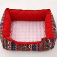 thumbnail image 2 of Methold Estera fría de verano para mascotas, cama para perros y gatos, almohadilla de Gel fría para interiores, estera de fibra viscosa Suministros para perros Rosa 70*55cm, 2 of 6