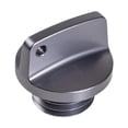 thumbnail image 2 of Zorion Motorcycles Engine Oil Filler Cap Transmission Tank Cover for Kawasaki Gray, 2 of 9