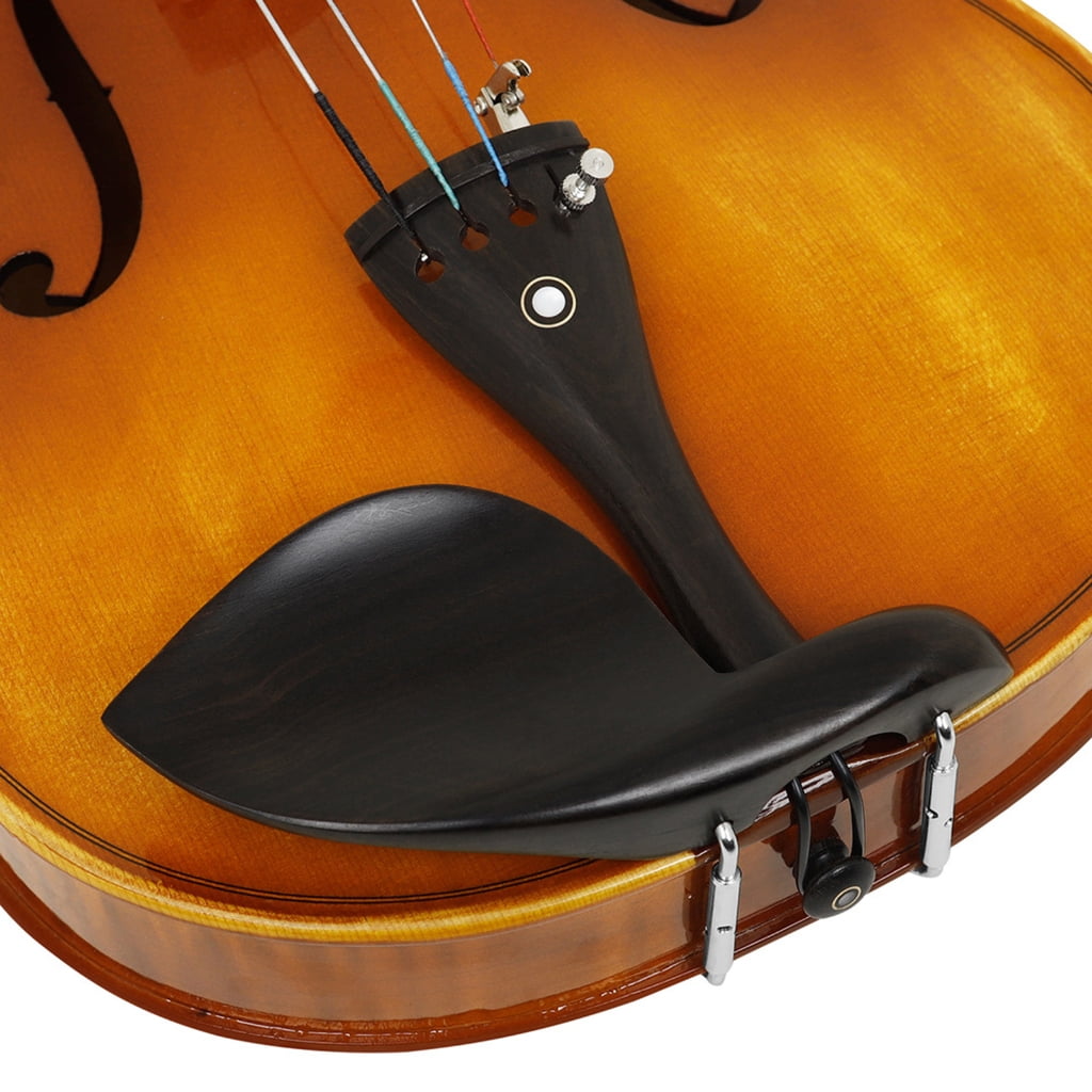 RYUJNDK 16 Inch Viola Set, Solid Wood Viola with Carry Case and Bow Set for Beginners Students Natural Color Stringed Instrument