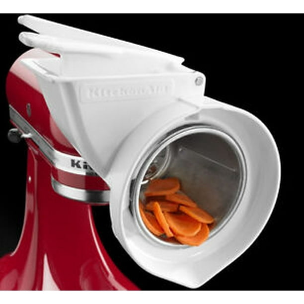 KitchenAid Rotor Slicer Shredder Mixer Attachment RRVSA Slice Fruits