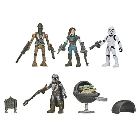 Star Wars Mission Fleet Defend The Child Pack, Includes Figures and Accessories