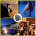 thumbnail image 2 of Morttic Unisex LED Beanie Hat with Light, USB Rechargeable Headlamp Beanie, Gifts for Dad Father Men Husband Warm Knitted Cap (Grey), 2 of 7