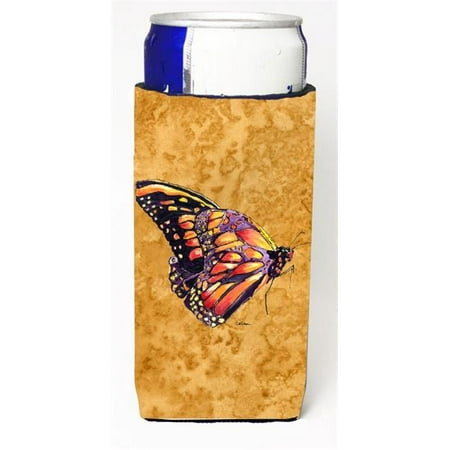 

Carolines Treasures 8858MUK Butterfly On Gold Michelob Ultra bottle sleeves For Slim Cans - 12 oz.