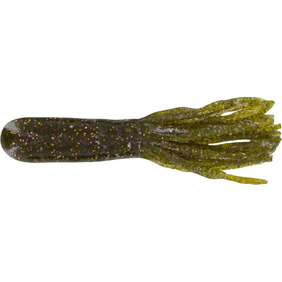 Big Bite Baits Tour Tube Green Pumpkin Purple Copper Flake