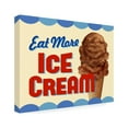thumbnail image 2 of RetroPlanet 'Eat More Ice Cream 2' Canvas Art, 2 of 4