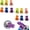 12 PCS, variant on 6 PCS Colorful One-Hand Soda Can Opener with Leak-Proof Reusable Drink Covers – For Coke, Beer, Soda & Aluminum Cans | Perfect for Parties, BBQ, Camping & Travel (6 PCS)
