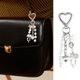 thumbnail image 2 of Modern Crystal Sphere Bend Key Owner Flexible Bag Deck Practical Jewelry Item, 2 of 18