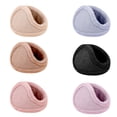 thumbnail image 3 of Langgg Unisexe Cache-Oreilles Femmes Hommes Couvre-Oreilles Camping en Plein Air Randonnée Ski Hiver Chaud Peluche Cache-Oreilles, Beige, 3 of 8