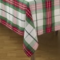 thumbnail image 5 of Saro Lifestyle Vernor Collection Plaid Design Holiday Tablecloth 70 x 140 Rectangle, 5 of 5