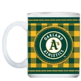 thumbnail image 2 of Oakland Athletics 15oz. Buffalo Plaid Father's Day Mug, 2 of 2