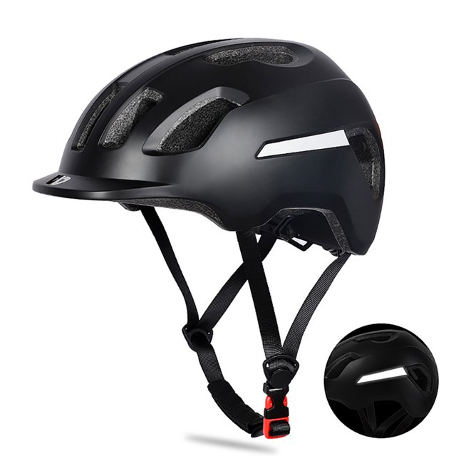 WEST BIKING Casco de bicicleta Resistencia al impacto Casco protector de seguridad (Negro) Likrtyny Accesorios para bicicletas