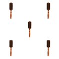 thumbnail image 2 of Seitruly Comb Pocket-size Grooming Tools Salon Detangler Round Combs Styling Thickened Hairbrush Accessories Dense Professional Type2 NO2 Seitruly CBP502891, 2 of 6