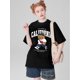 thumbnail image 1 of Style Bear Graphic White Round Neck Short Sleeve Fitted Women T-Shirt, Contains Cotton, Suitable ForCamisetas para mujer, lindas camisetas con estampado gráfico, de manga corta, estilo casual, para ve, 1 of 7