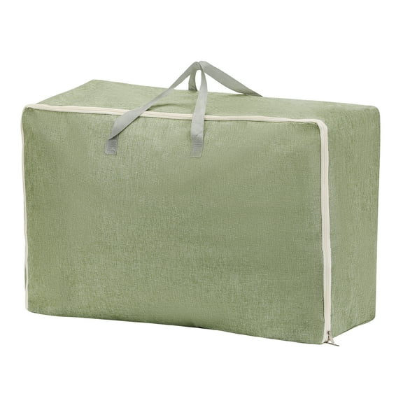 Unique Bargains 1 Pack Clothes Storage Bags Moving Bags Green 27.5*12*19.5in